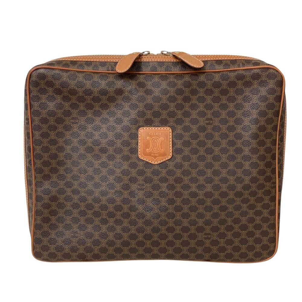 Celine Macadam Document Case Brown - image 1